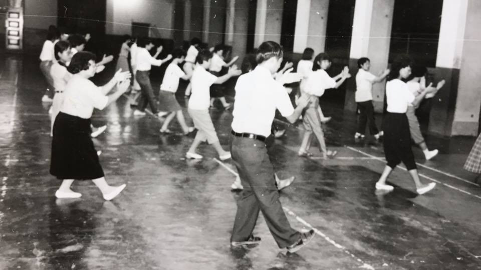 Rev. Dominic Chan begins teaching Tai Chi at St. Francis of Assisi Church, Shek Kip Mei